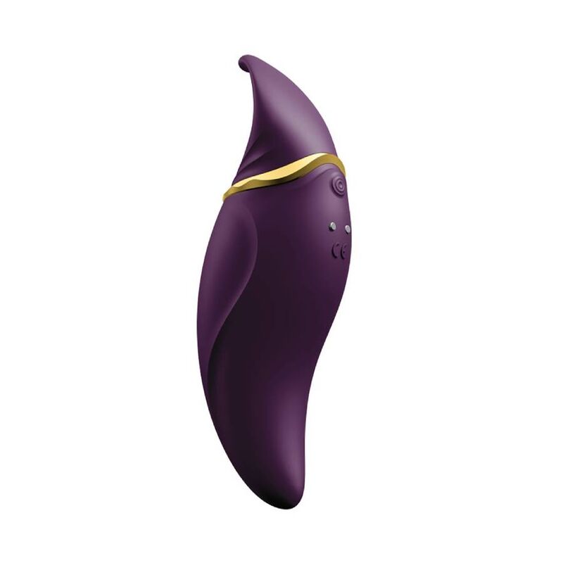 Zalo - Vibromasseur Clitoridien Silicone Hero Pulsewave - Violet