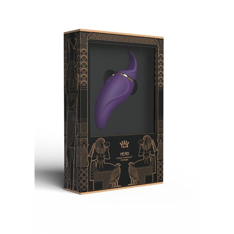 Zalo - Vibromasseur Clitoridien Silicone Hero Pulsewave - Violet