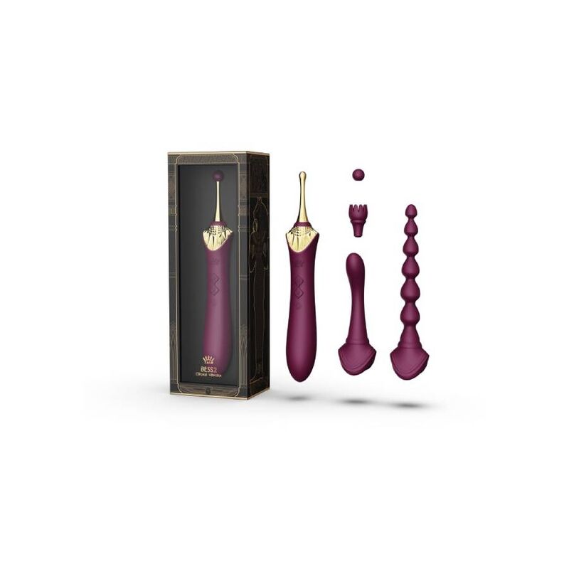 Zalo - Stimulateur Clitoridien Multi Fonctions & Chauffant - Violet