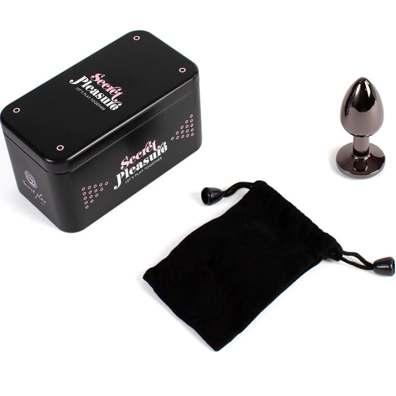 Secret Play – Plug Anal en Métal bronze – Petite Taille (7 cm)