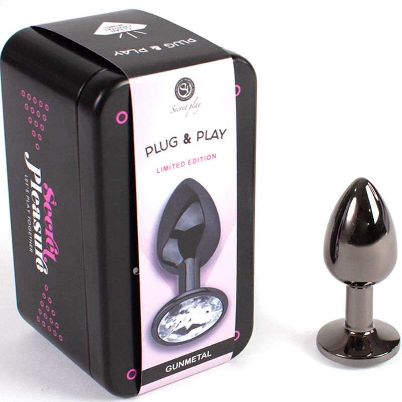 Secret Play – Plug Anal en Métal bronze – Petite Taille (7 cm)