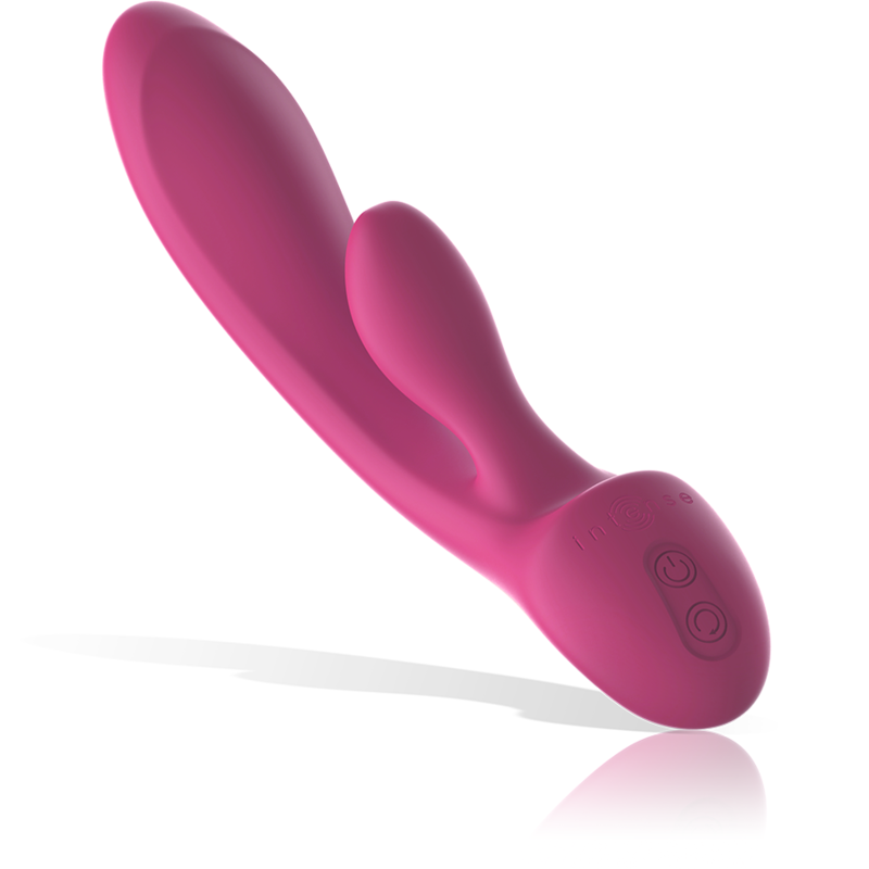 Intense – Vibromasseur Rabbit Luigi Double Stimulation Rechargeable Rose