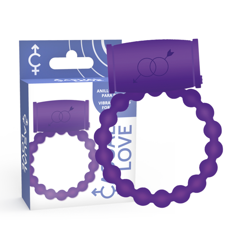 Anneau Vibrant Couple Casual Love Ring 25 Violet