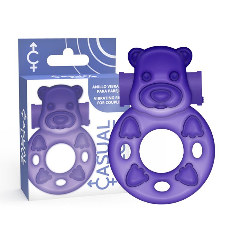 Anneau Vibrant Casual Love Ring 26 Lilas - Casual Love