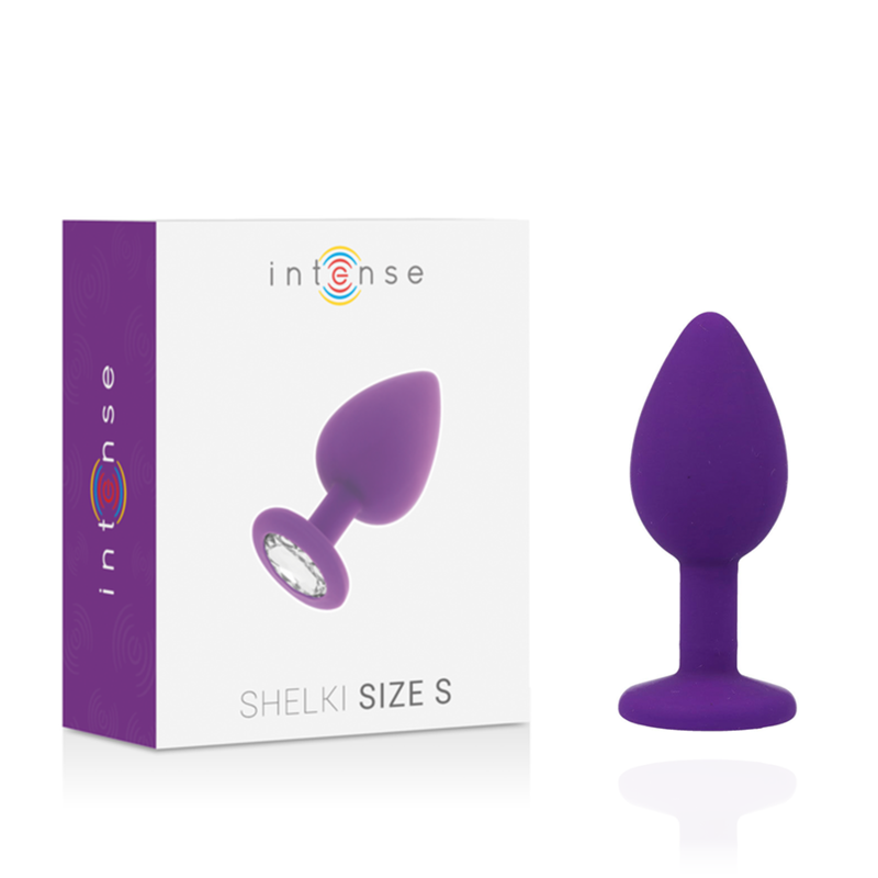 Intense - Plug avec strass - Violet