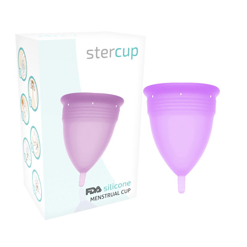 Stercup Cup Menstruelle silicone Taille S Violet