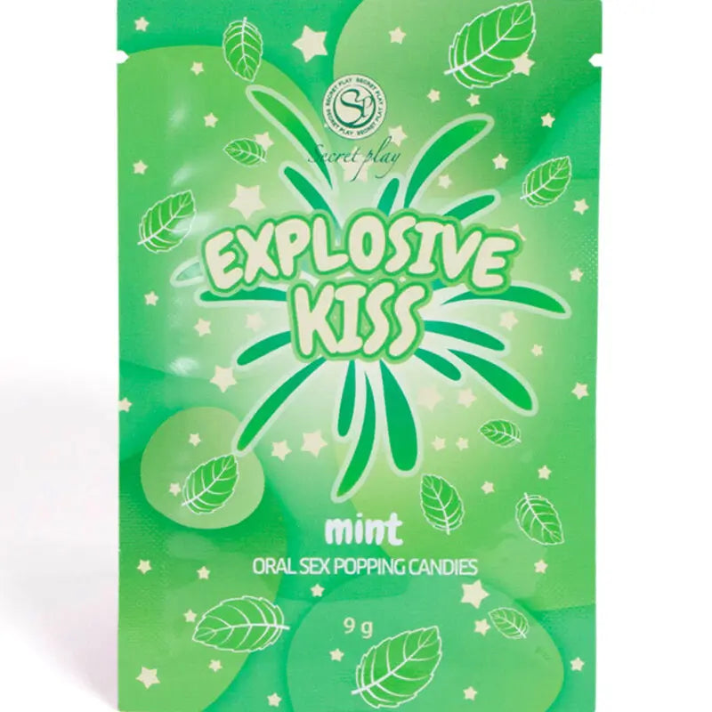 Secret Play - Bonbons Explosifs Sexe Oral - Saveur Menthe
