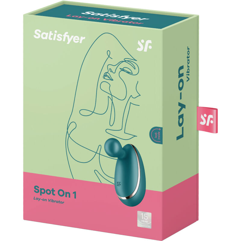 Satisfyer - Vibromasseurs à Poser Spot On 1 - Vert