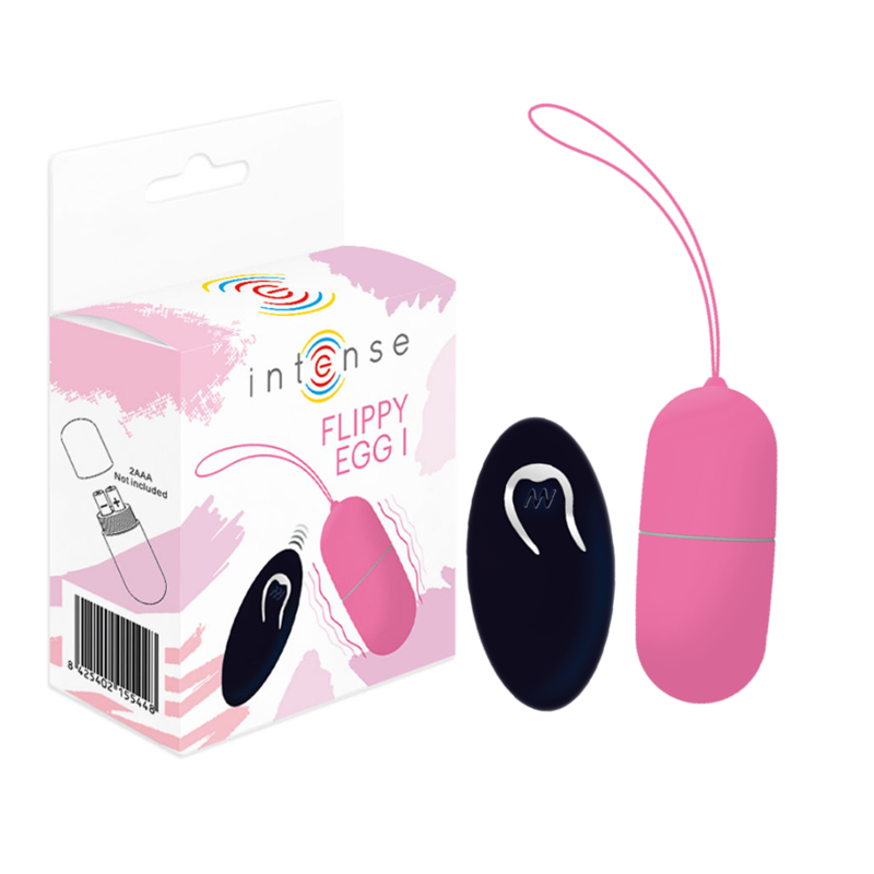 Oeuf Vibrant Télécommandé Flippy 1 Rose - Intense