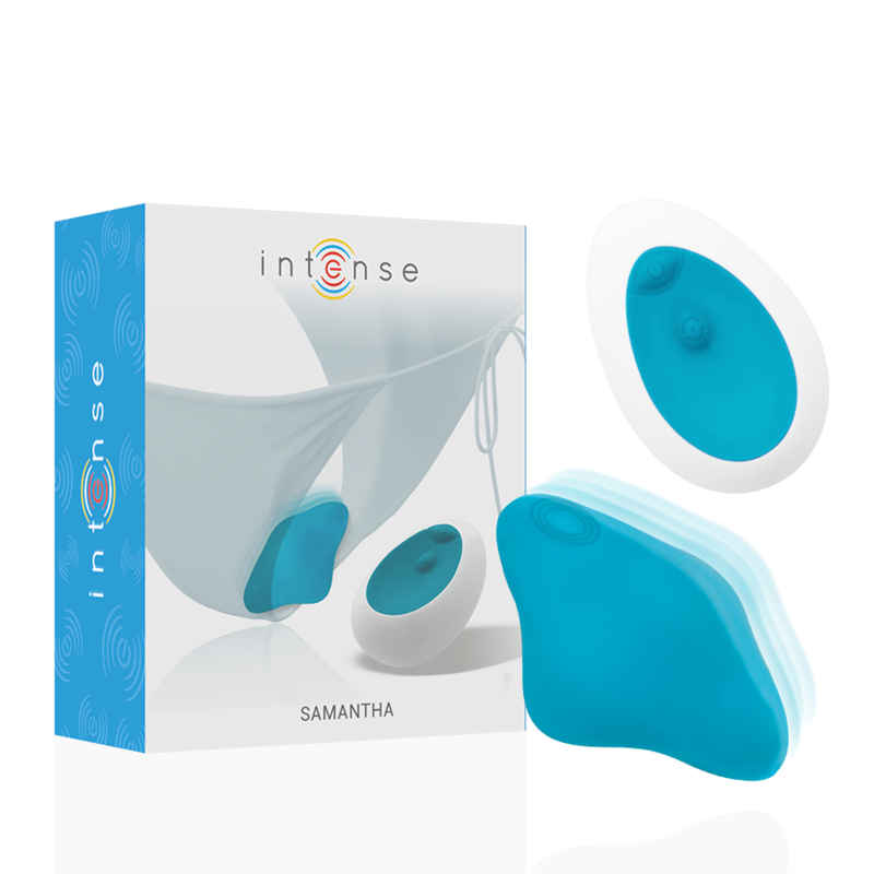 Intense Vibro de culotte avec Télécommande Samantha Bleu