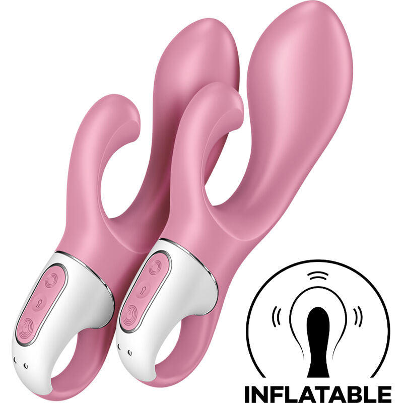 Satisfyer - Vibromasseur Gonflable Air Pump Bunny 2 - Rose