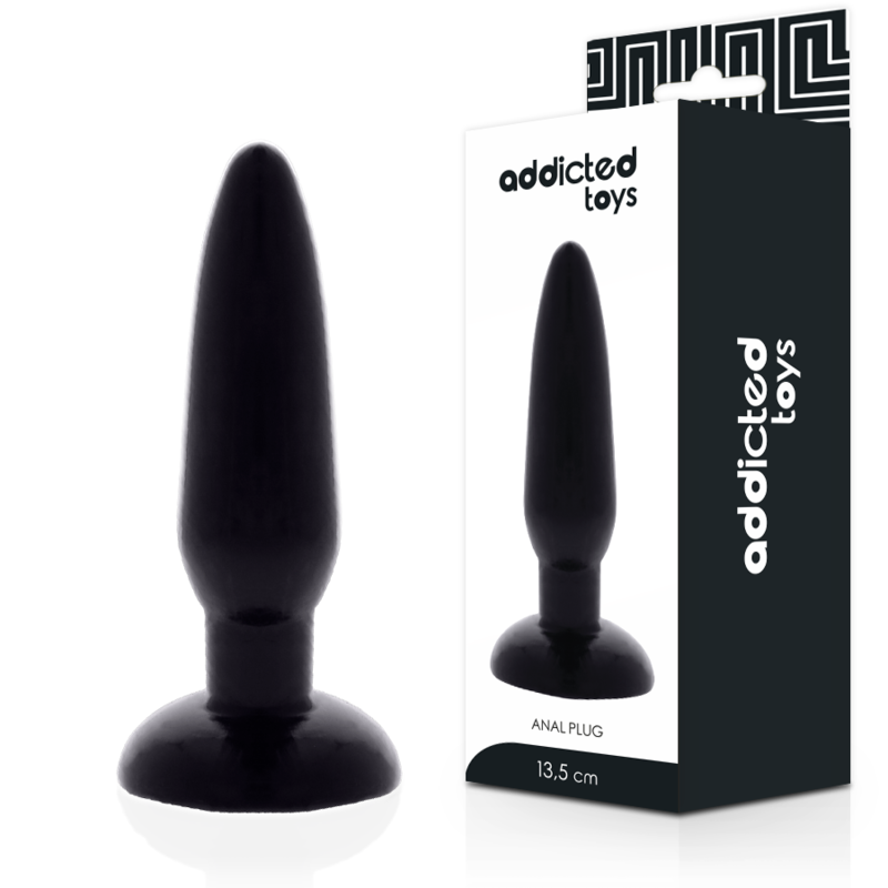 Addicted Toys – Plug Anal pour débutants Noir – 13,5 cm