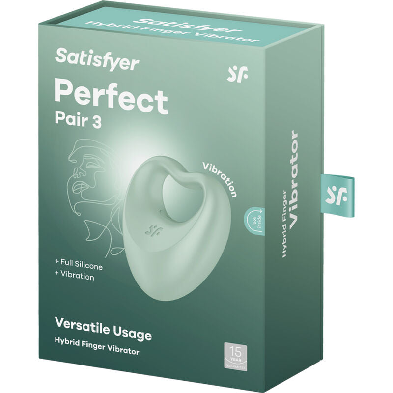 Satisfyer - Anneau Vibrant Perfect Pair 3 - Vert