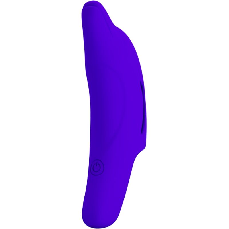 Pretty Love – Doigt Vibrant Rechargeable Delphini – Violet