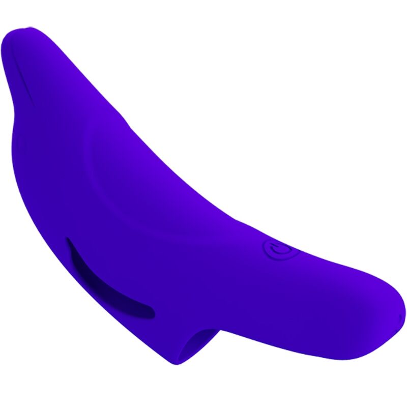 Pretty Love – Doigt Vibrant Rechargeable Delphini – Violet