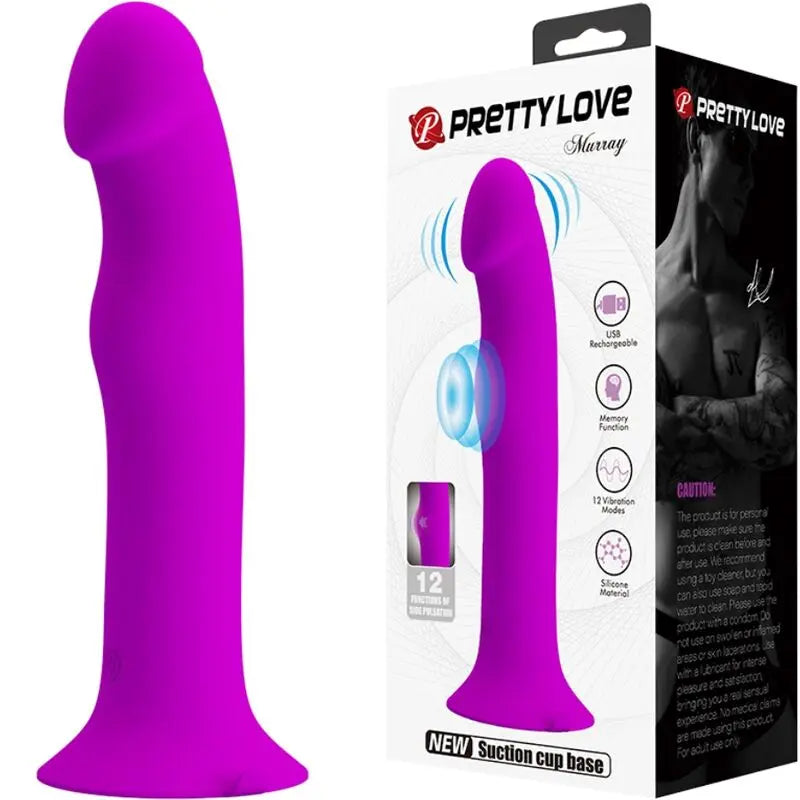 Vibrateur Double Stimulation Murray Violet - Pretty Love - PRETTY LOVE FLIRTATION