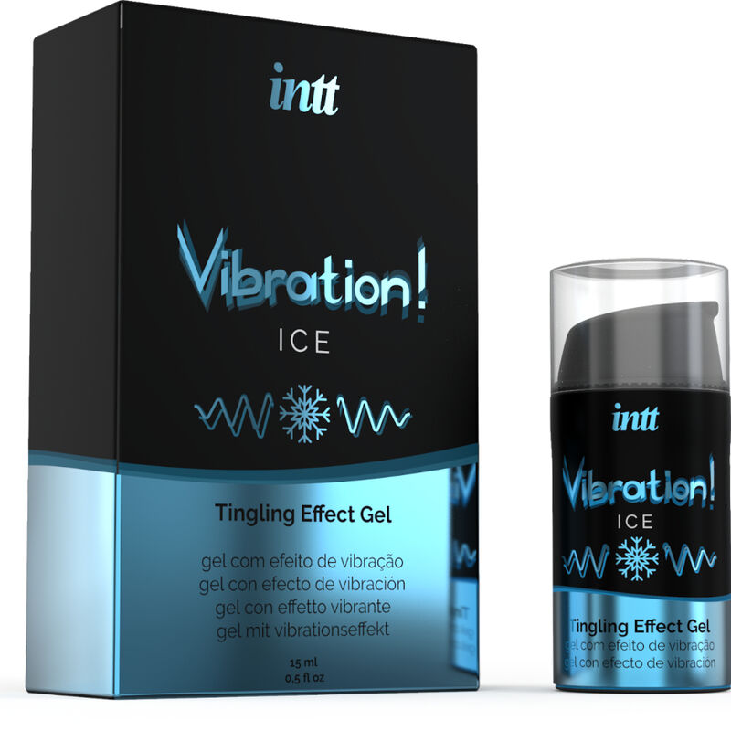 Intt - Gel Embrassable Effet Vibrant Ice Vibration! - 15 ml