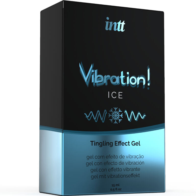 Intt - Gel Embrassable Effet Vibrant Ice Vibration! - 15 ml