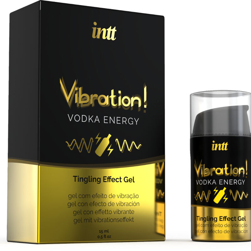 Intt - Gel Embrassable Effet Vibrant Vodka Energy Vibration! - 15 ml