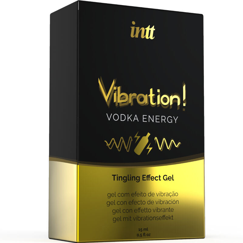 Intt - Gel Embrassable Effet Vibrant Vodka Energy Vibration! - 15 ml