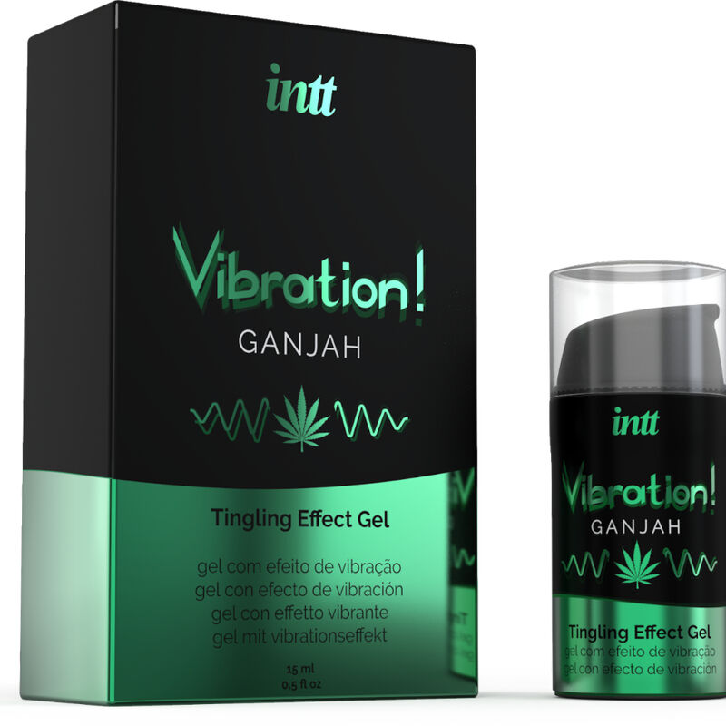 Intt - Gel Embrassable Effet Vibrant Ganjah Vibration! - 15 ml
