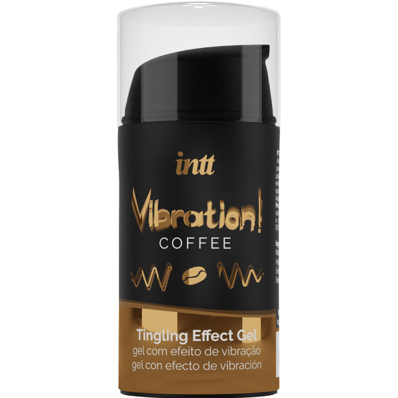Intt - puissant gel vibrant liquide stimulant intime caf 15ml