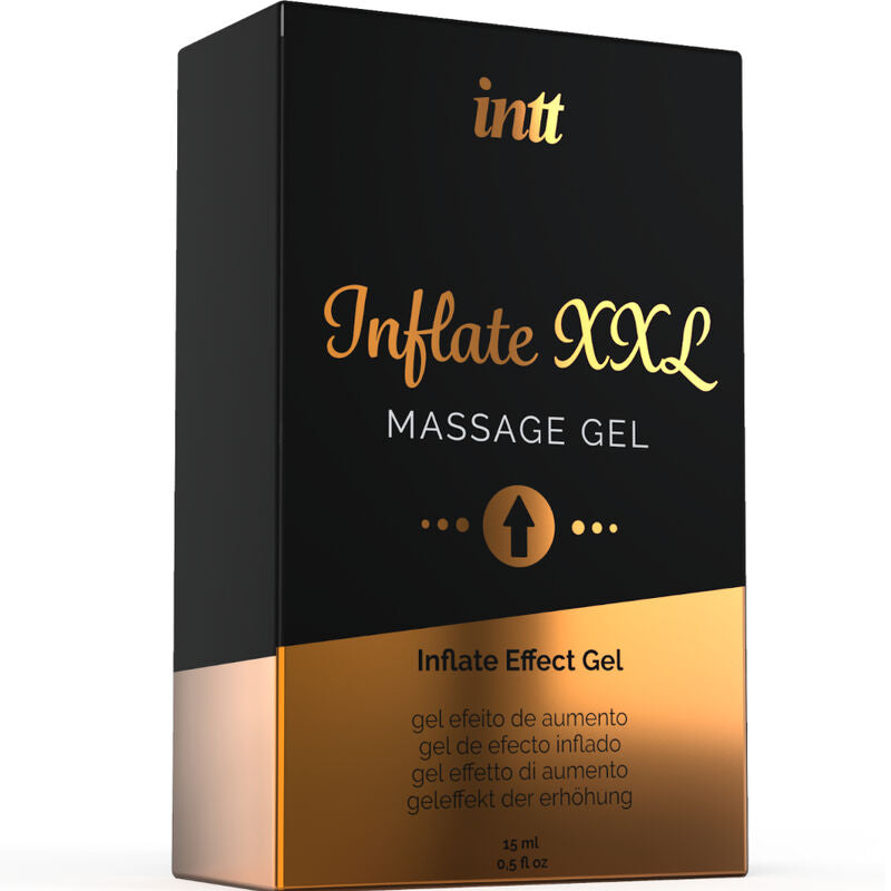 Intt - Gel Stimulant Chauffant et Gonflant Pénis Inflate XXL - 15 ml