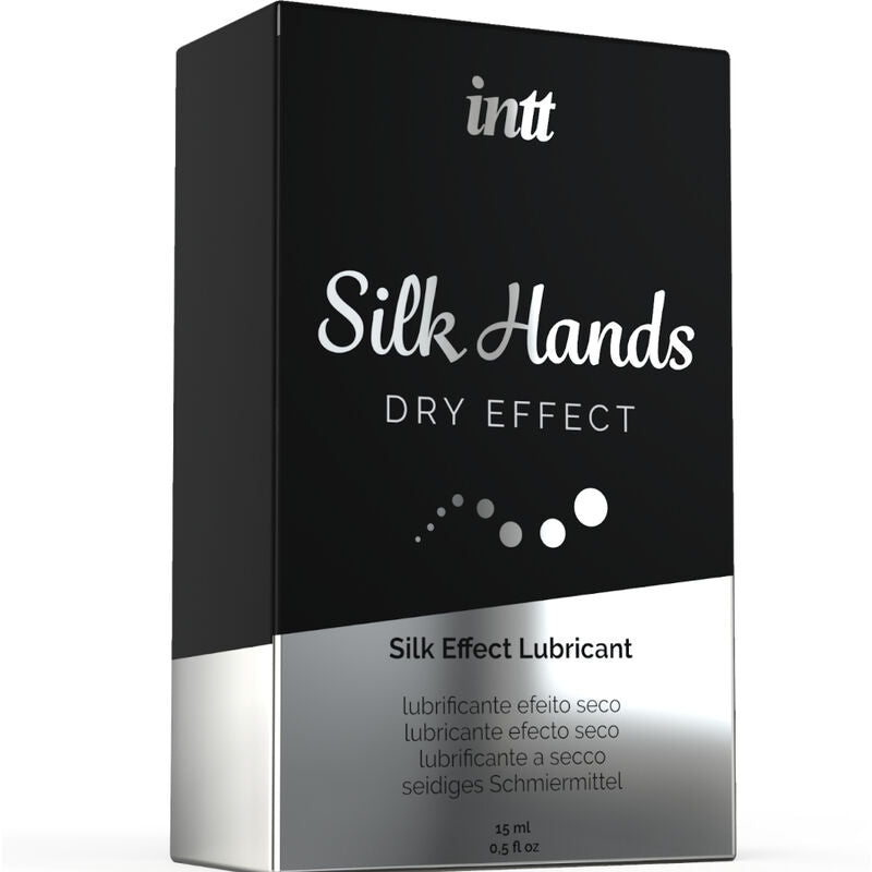Intt - Gel de Masturbation Silicone Dry Effect Silk Hands - 15 ml