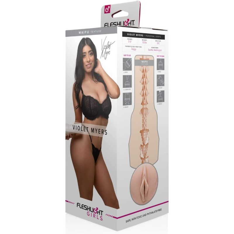 Fleshlight - Masturbateur Vagin Actrice Violet Myers