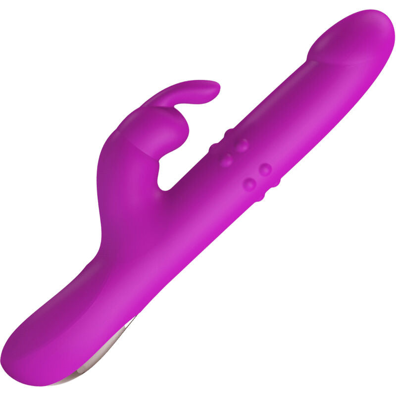 Pretty Love – Vibromasseur Rabbit Va et Vient 12 Modes de Vibration Violet