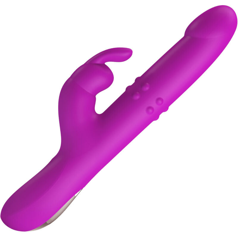 Pretty Love – Vibromasseur Rabbit Va et Vient 12 Modes de Vibration Violet