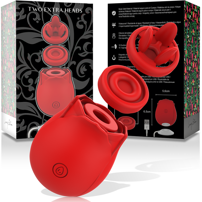 Stimulateur clitoridien Mia Rosé 2.0 à deux têtes - Mia