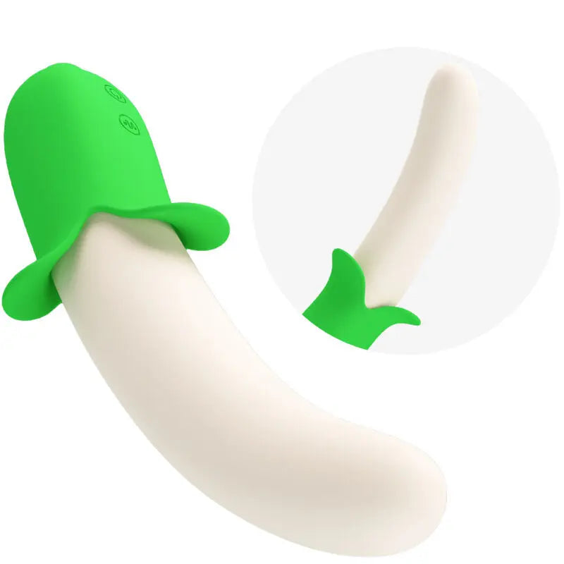 Vibromasseur Banana Knight Vert Clair - Pretty Love - PRETTY LOVE
