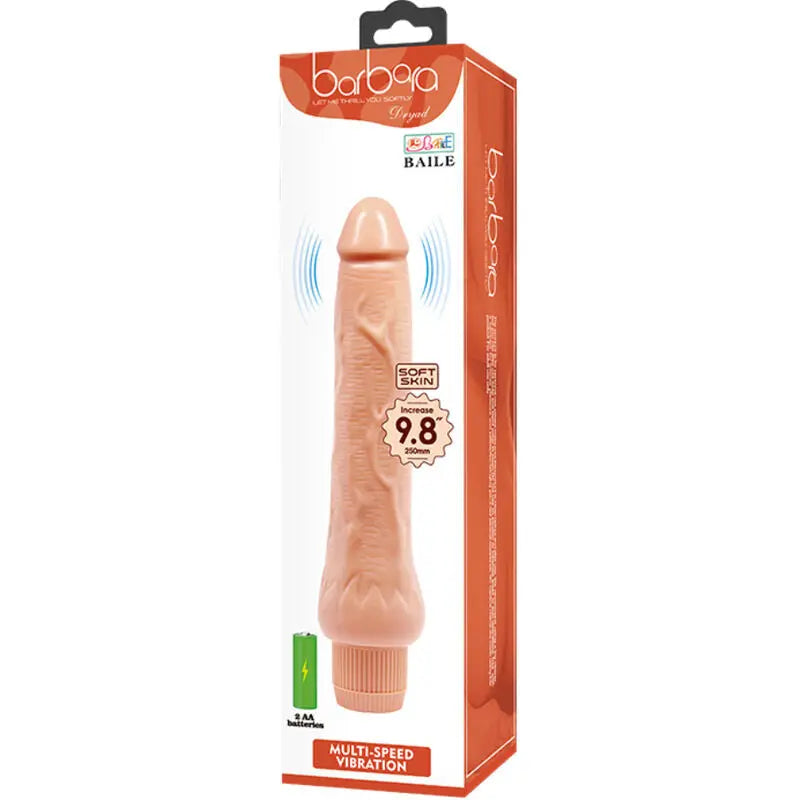 Baile - Vibromasseur Gode XXL Réaliste Chair - 25 cm