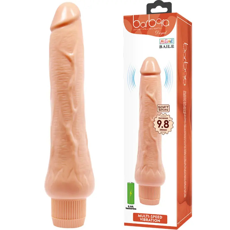 Baile - Vibromasseur Gode XXL Réaliste Chair - 25 cm