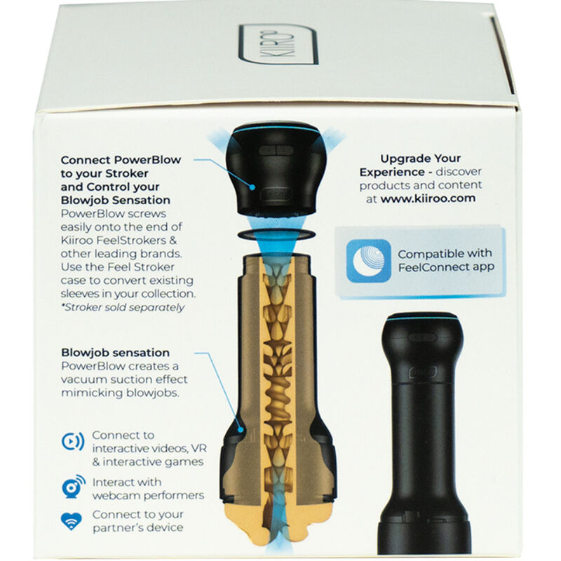Kiiroo - appareil daspiration interactif powerblow