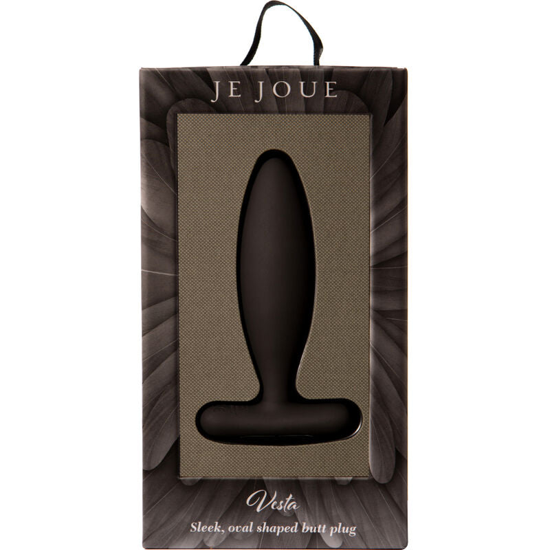 Je Joue - Plug Anal Vibrant Vesta - Noir