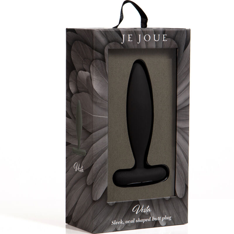 Je Joue - Plug Anal Vibrant Vesta - Noir