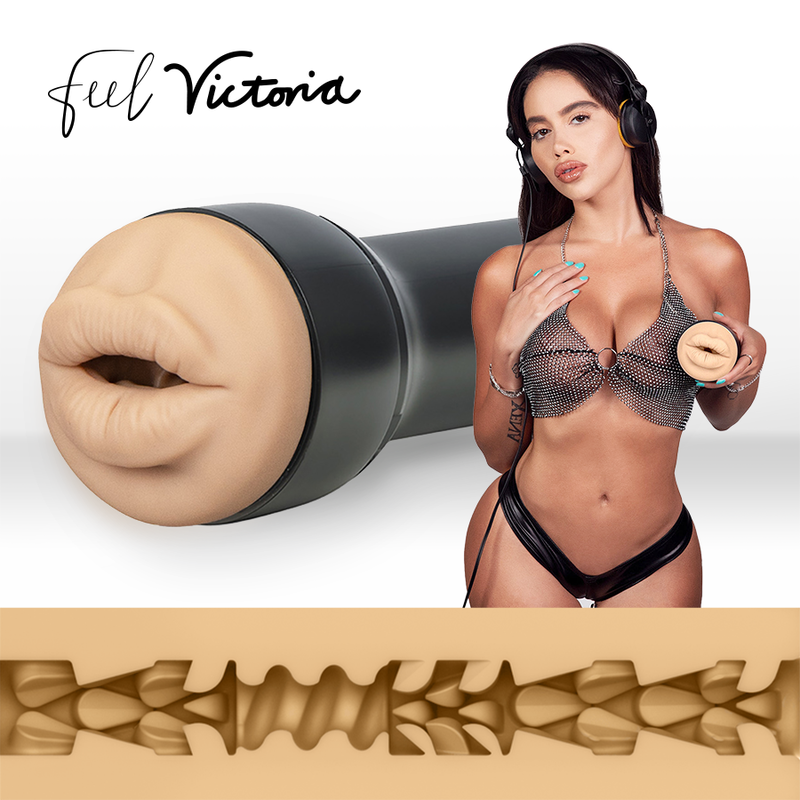 Kiiroo - Masturbateur Homme Bouche Victoria June Pornstar