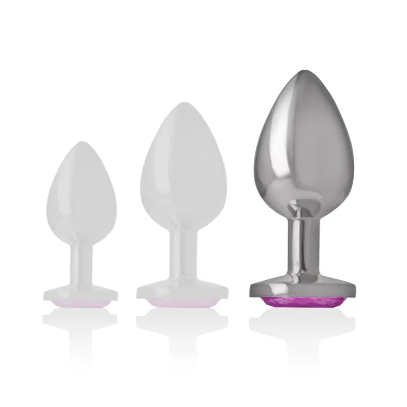 Plug Anal Intense Diamant Rose Taille L - Intense