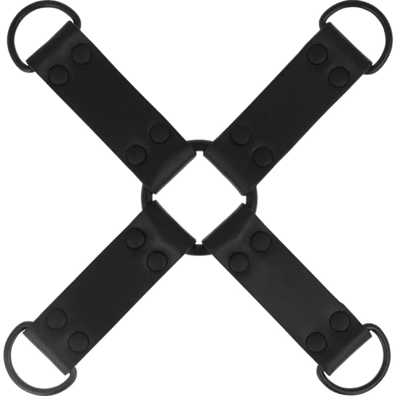 Attache Hogtie en X Intense Noir - Intense Fetish