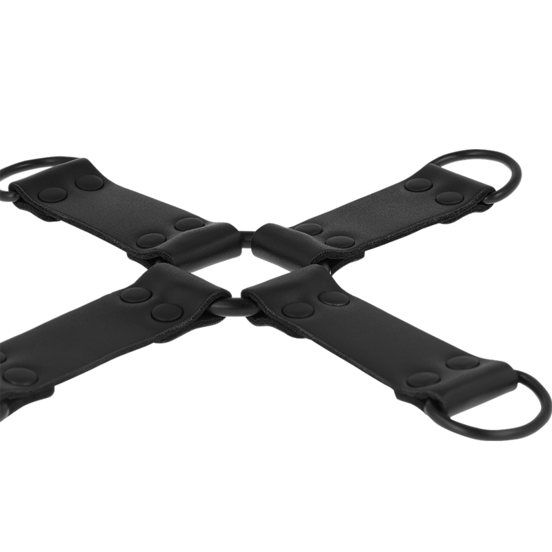 Intense – Attache Hogtie en X - Noir