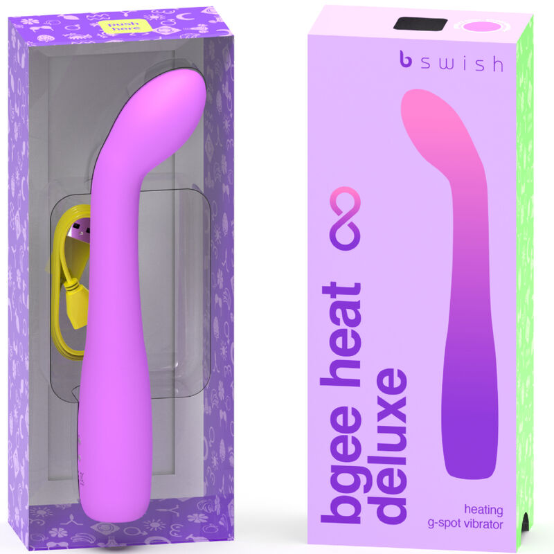B Swish - Vibromasseur Rechargeable Bgee Heat Deluxe - Violet