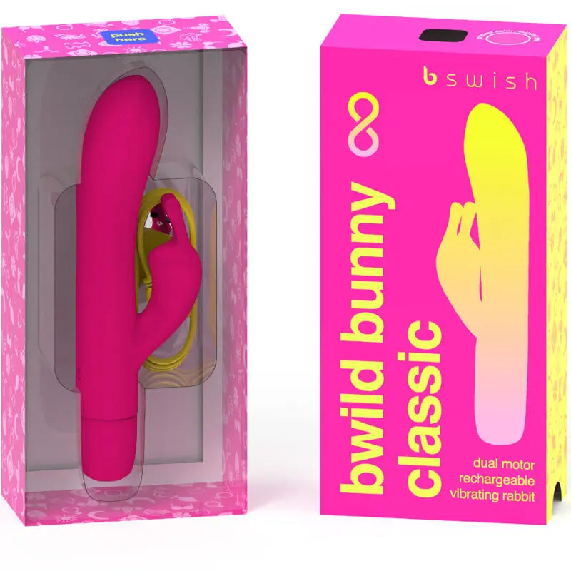 B Swish – Vibromasseur Rabbit Bwild Bunny Infinite Classic – Rose