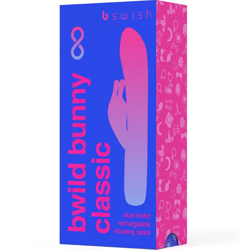 B Swish – Vibromasseur Rabbit Bwild Bunny Infinite Classic – Bleu