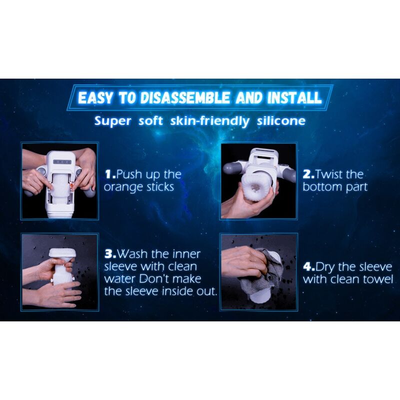 Baile - Masturbateur Automatique Game Cup Vibrant / Chauffant / Support pour mobile