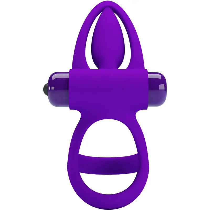 Anneau Vibrateur Couples 10 Vibrations Violette - Pretty Love - PRETTY LOVE MALE