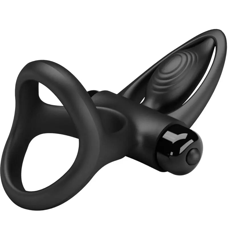 Anneau Vibrant Pretty Love 10 Vibrations Noir - Pretty Love - PRETTY LOVE MALE