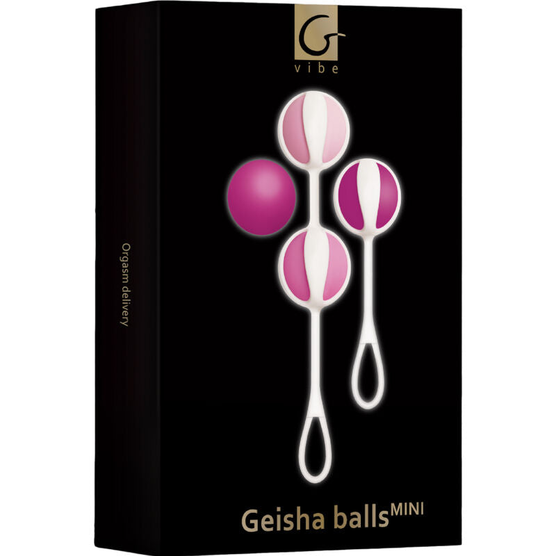 G vibe – Kit de 4 Mini Boules de Geisha Violettes