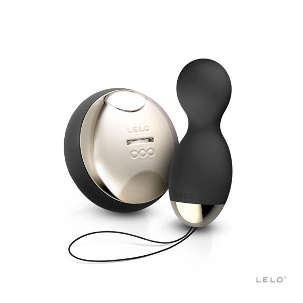 LELO - Boule de Geisha Vibrante Télécommandée HULA Beads - Noir